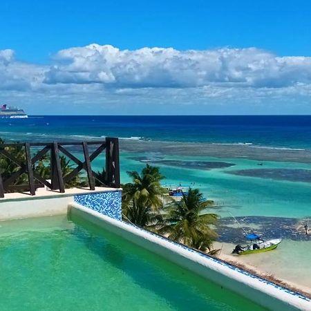 Hotel Blue Reef Frente Al Mar Mahahual Eksteriør bilde