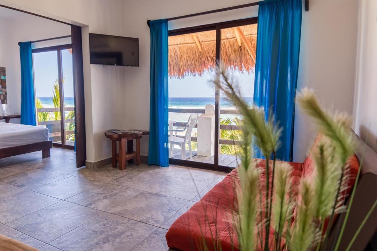 Hotel Blue Reef Frente Al Mar Mahahual Eksteriør bilde