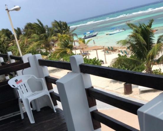 Hotel Blue Reef Frente Al Mar Mahahual Eksteriør bilde