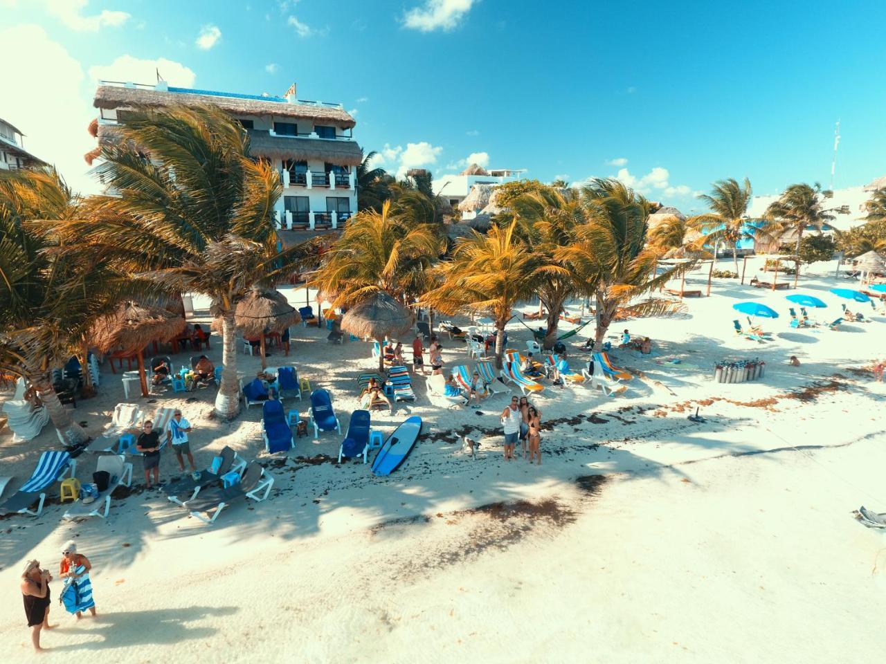 Hotel Blue Reef Frente Al Mar Mahahual Eksteriør bilde