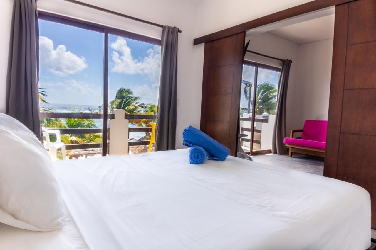 Hotel Blue Reef Frente Al Mar Mahahual Eksteriør bilde